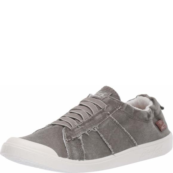 BLOWFISH WOMEN'S VEX SHOE, WHITE SMOKED CANVAS, 6 M US - Picture 2 of 6